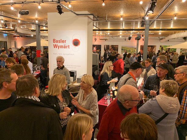 image de la foire de vins à Bâle